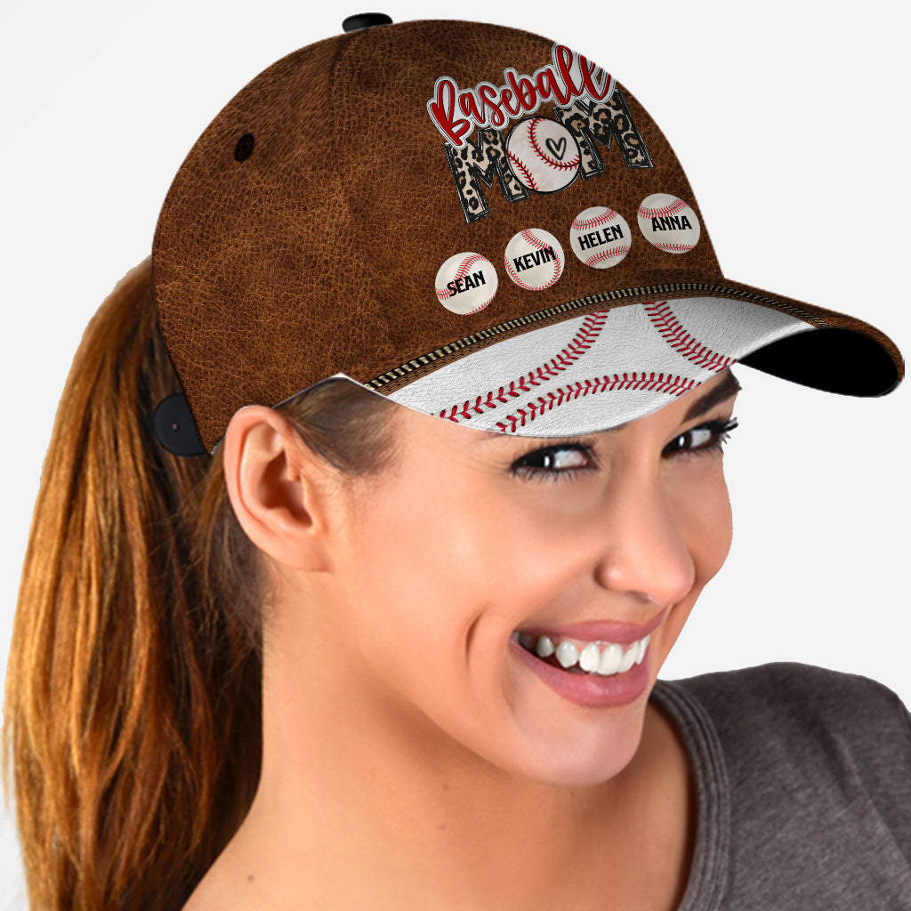 Baseball Mom - Personalized Baseball Classic Cap