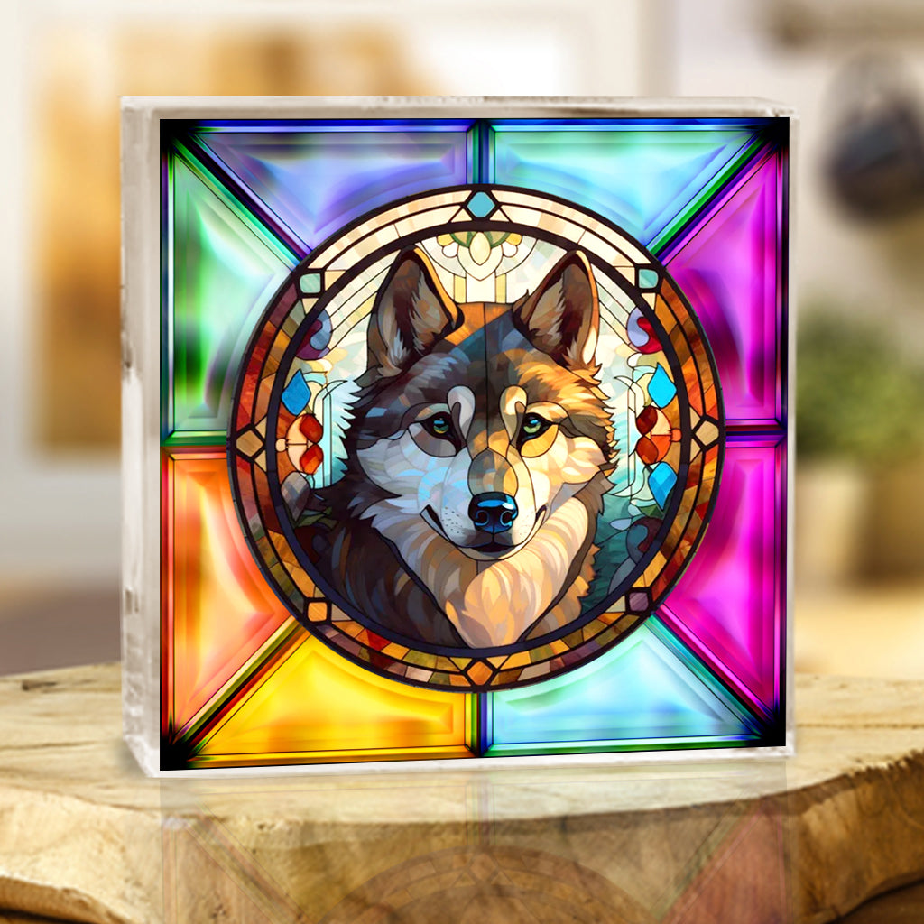 Lovely Paws - Personalized Dog Custom Shaped Acrylic Plaque