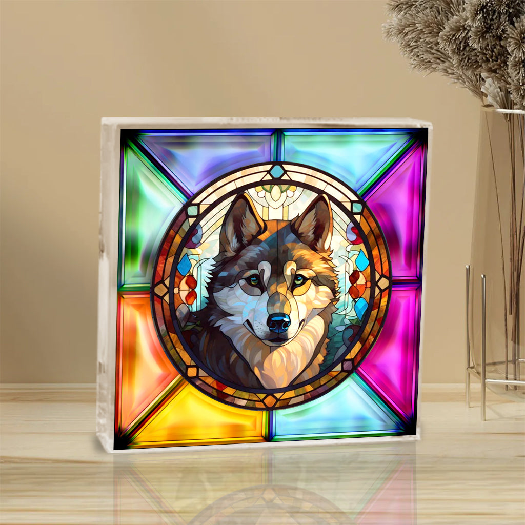 Lovely Paws - Personalized Dog Custom Shaped Acrylic Plaque