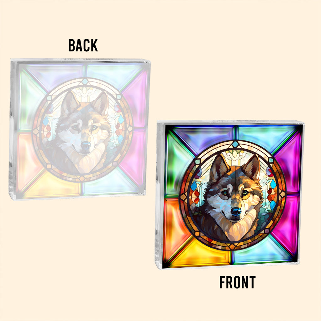 Lovely Paws - Personalized Dog Custom Shaped Acrylic Plaque