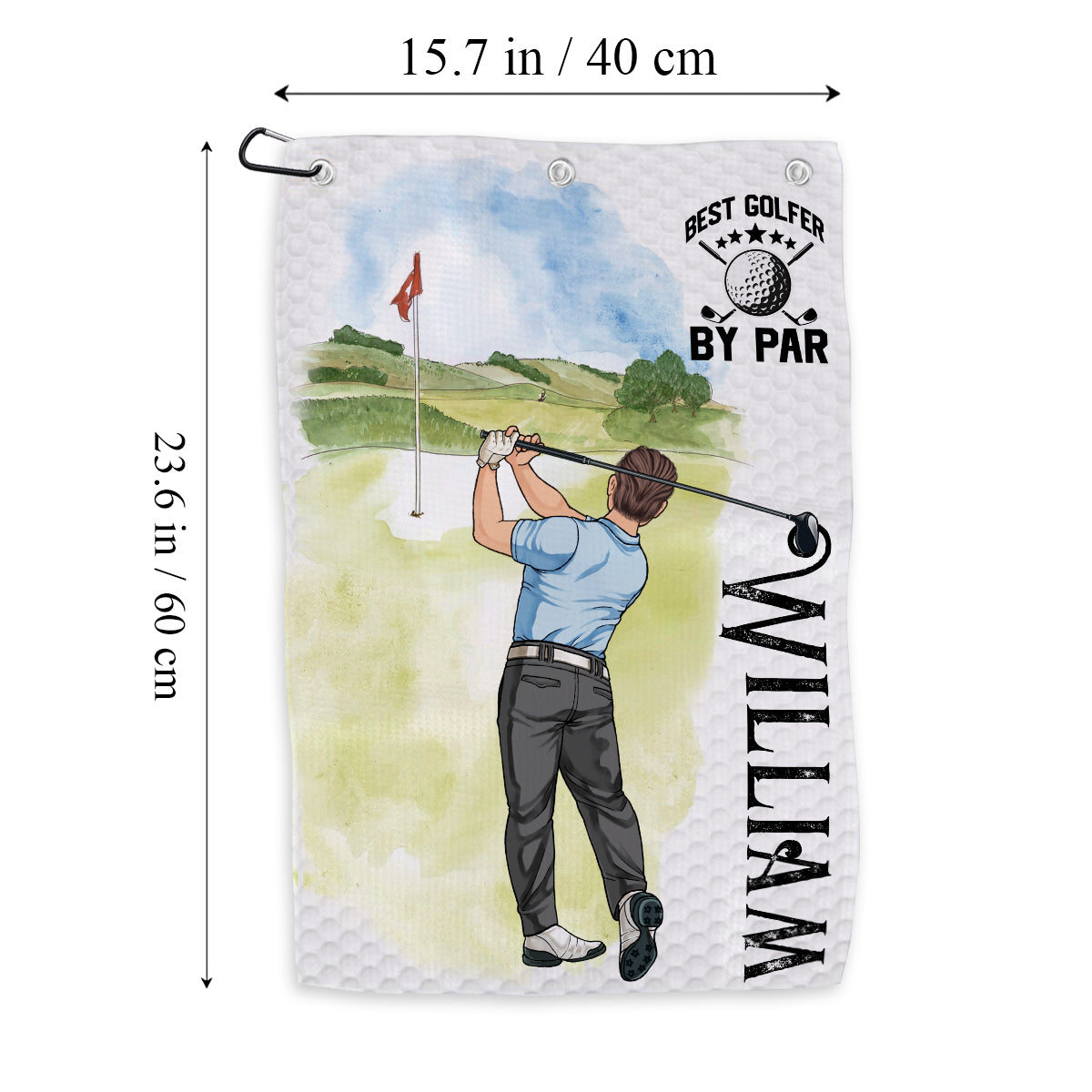 My Lucky Golf Cap - Personalized Golf Golf Towel