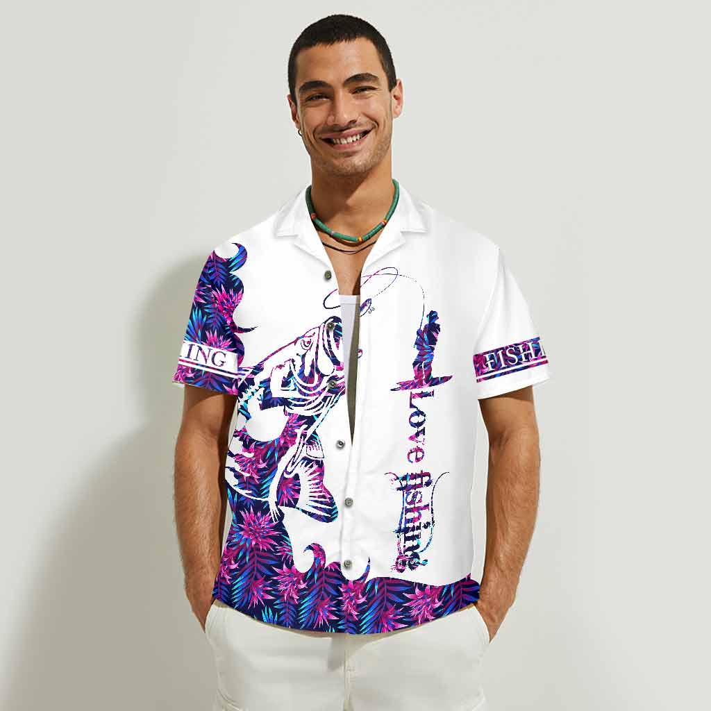 Love Fishing Hawaiian Shirt