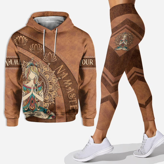 Namaste - Personalized Yoga Hoodie and Leggings