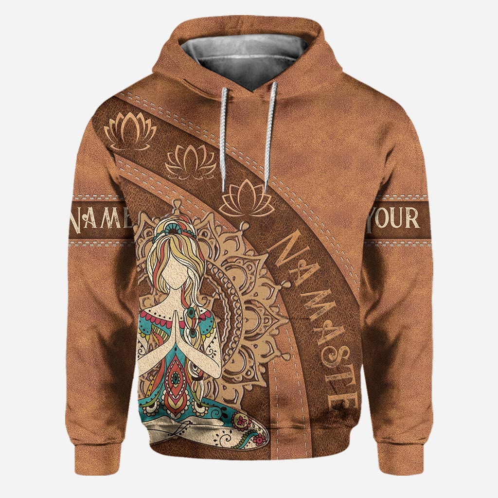Namaste - Personalized Yoga Hoodie and Leggings