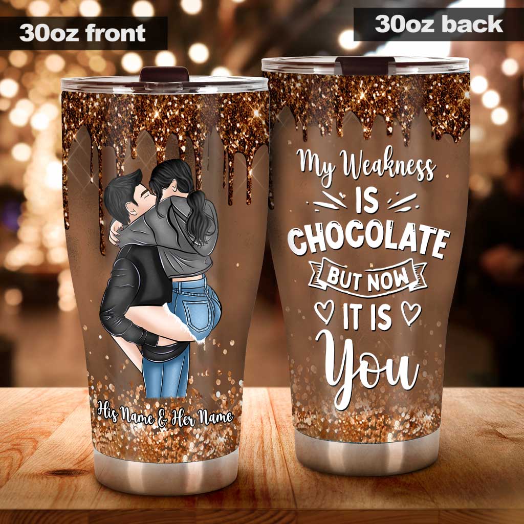 Perfect Idiot - Personalized Couple Couple Tumbler