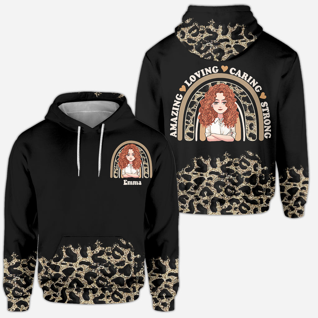 Mom Loving - Personalized Mother's Day Mother Hoodie and Leggings