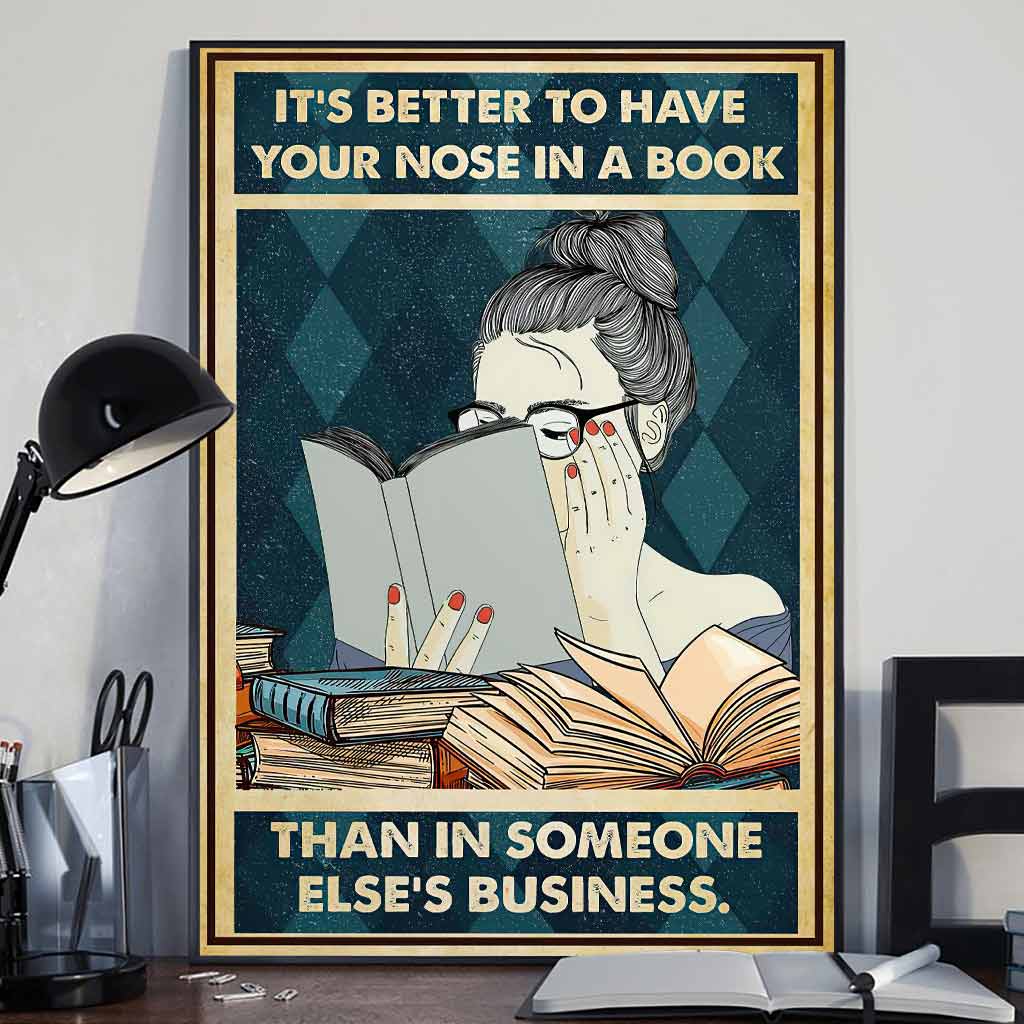 Nose In A Book Poster 062021