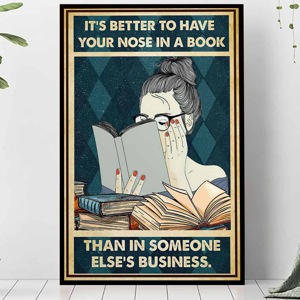 Nose In A Book Poster 062021