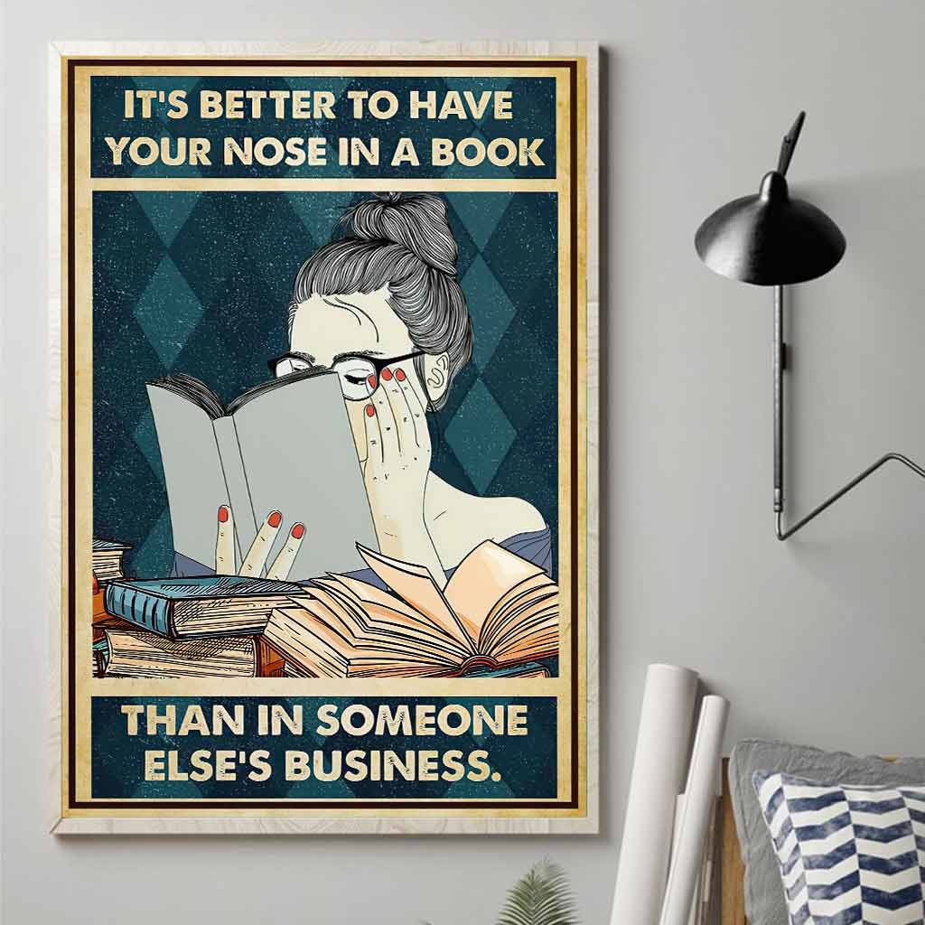 Nose In A Book Poster 062021