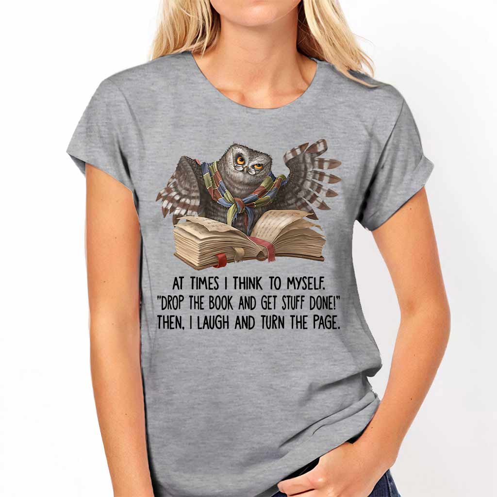 Turn The Page - Book T-shirt And Hoodie 062021