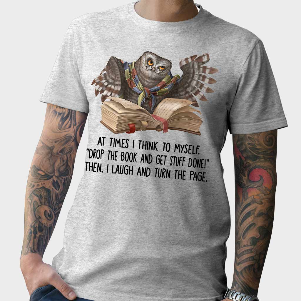 Turn The Page - Book T-shirt And Hoodie 062021