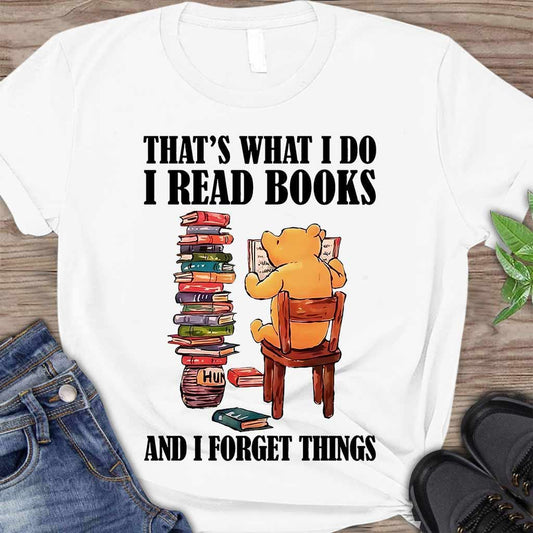 Forget Things  - Book T-shirt And Hoodie 062021