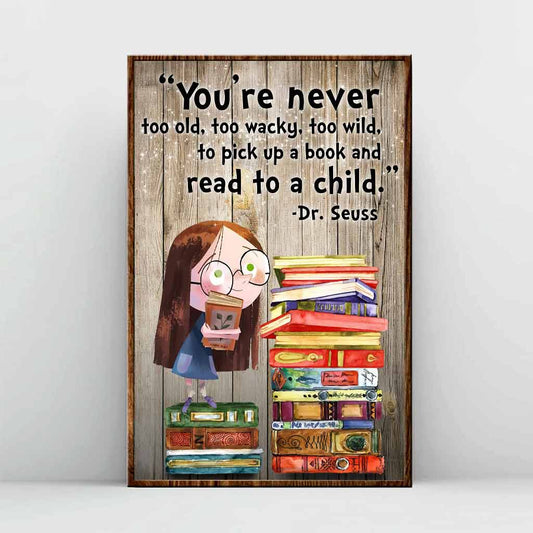 Read To A Child - Book Poster 062021