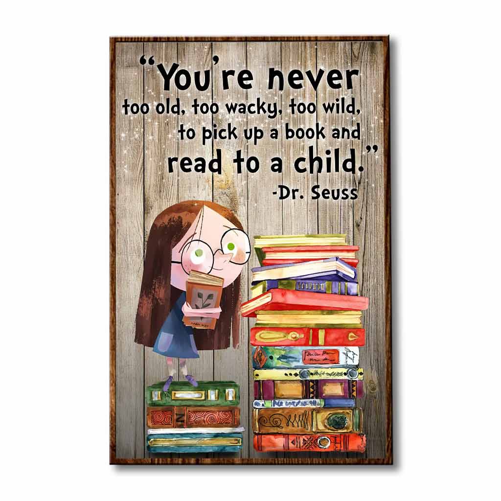 Read To A Child - Book Poster 062021