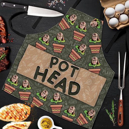 Pot Head - Personalized Gardening Apron