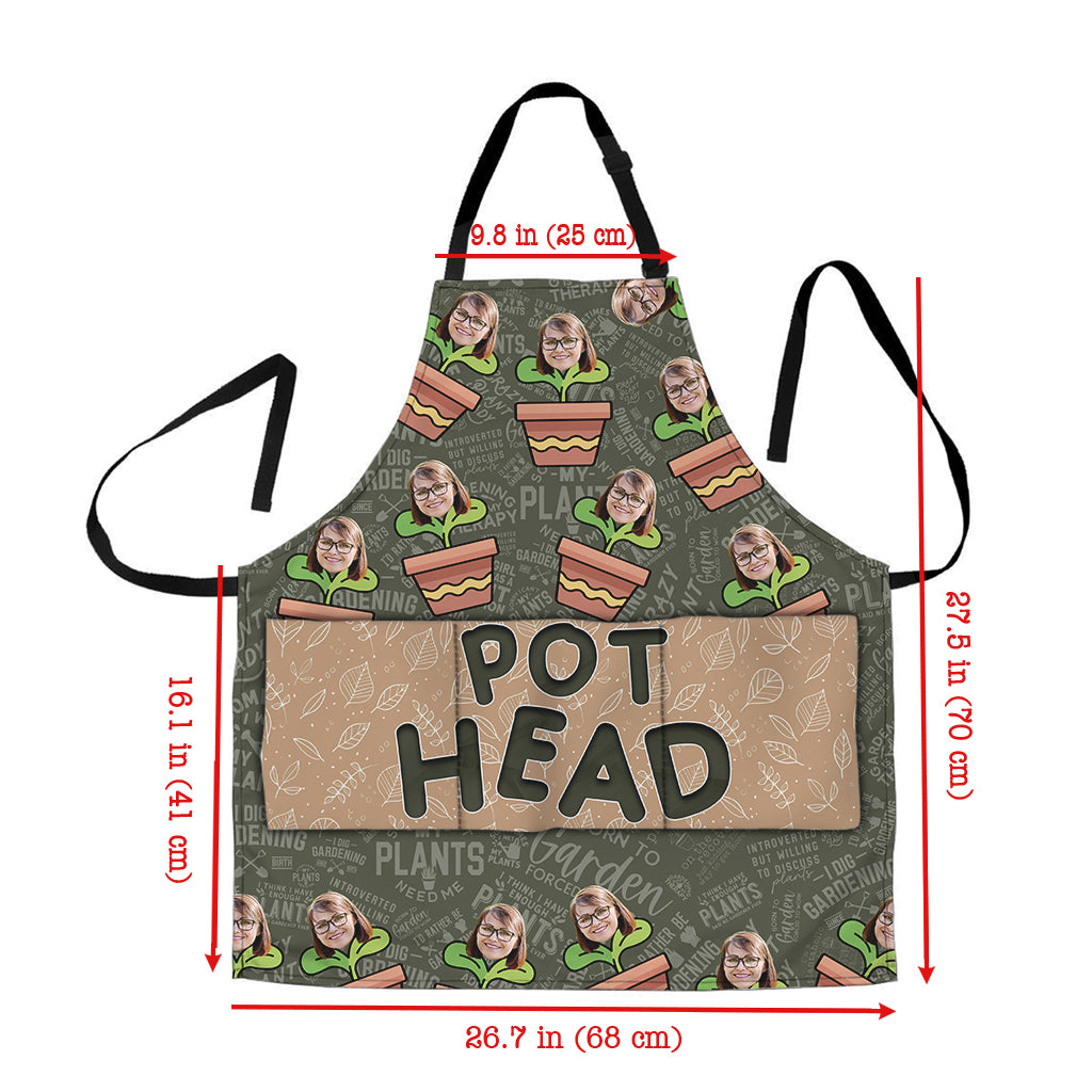 Pot Head - Personalized Gardening Apron