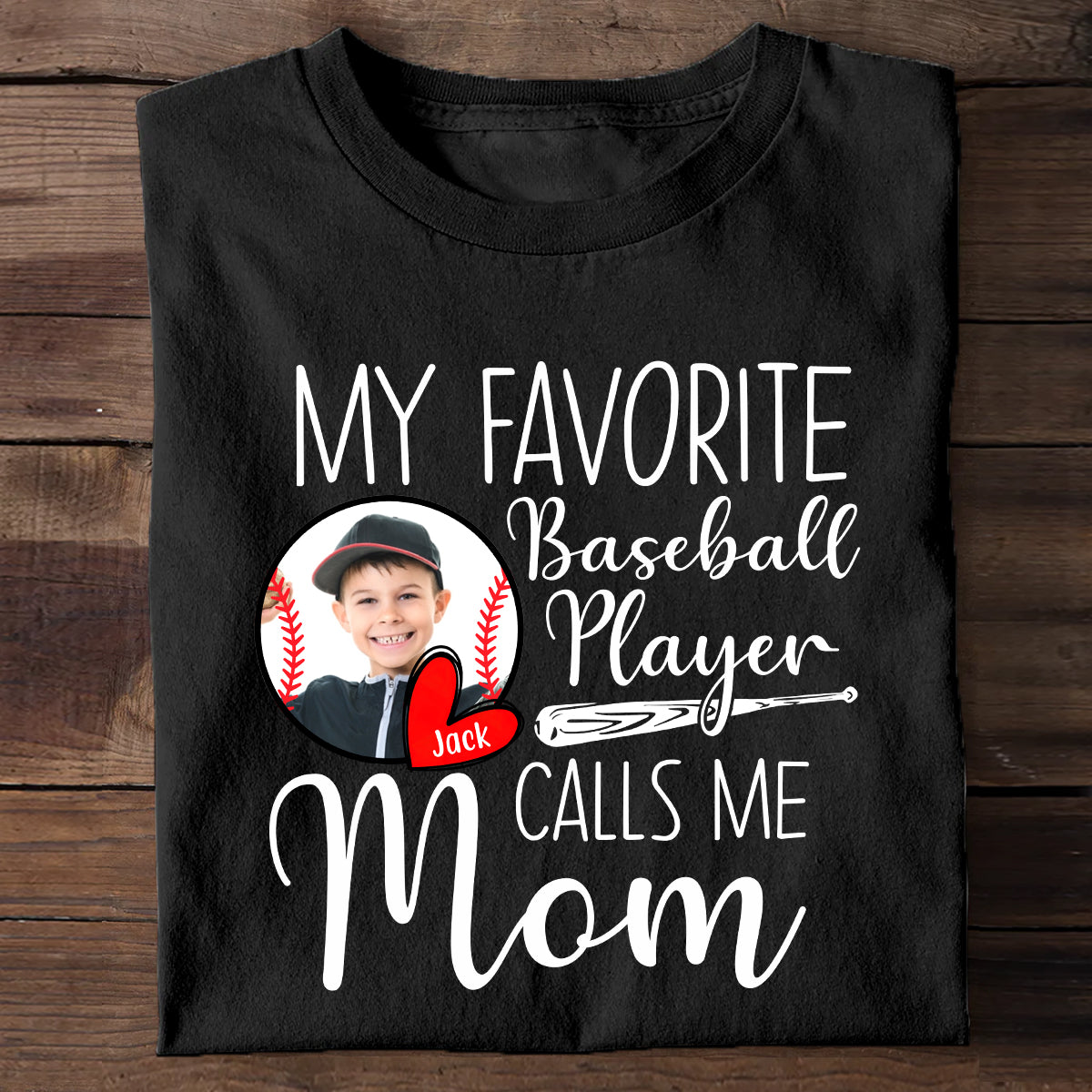 My Favorite Player Call Me - Personalized Baseball T-shirt and Hoodie