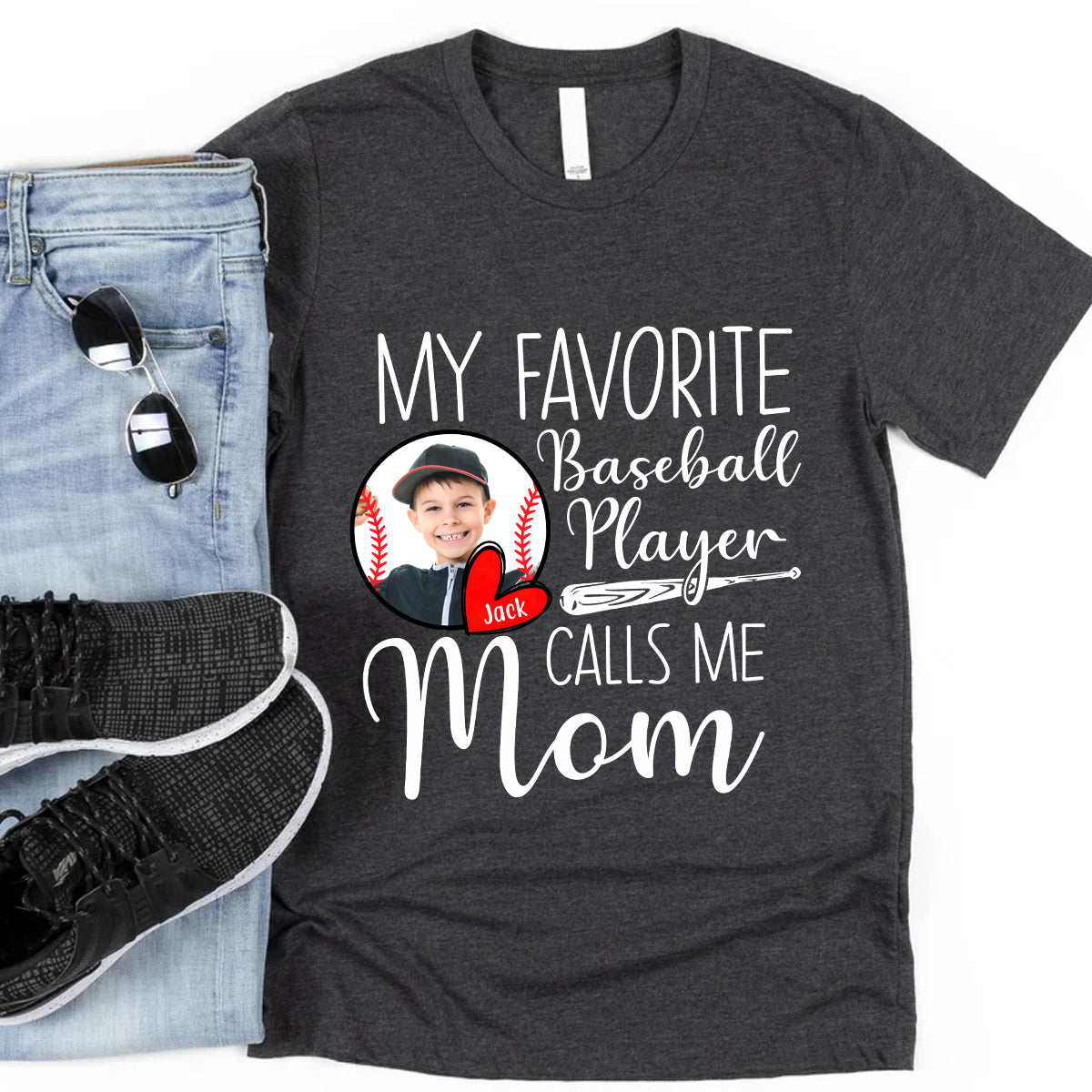 My Favorite Player Call Me - Personalized Baseball T-shirt and Hoodie