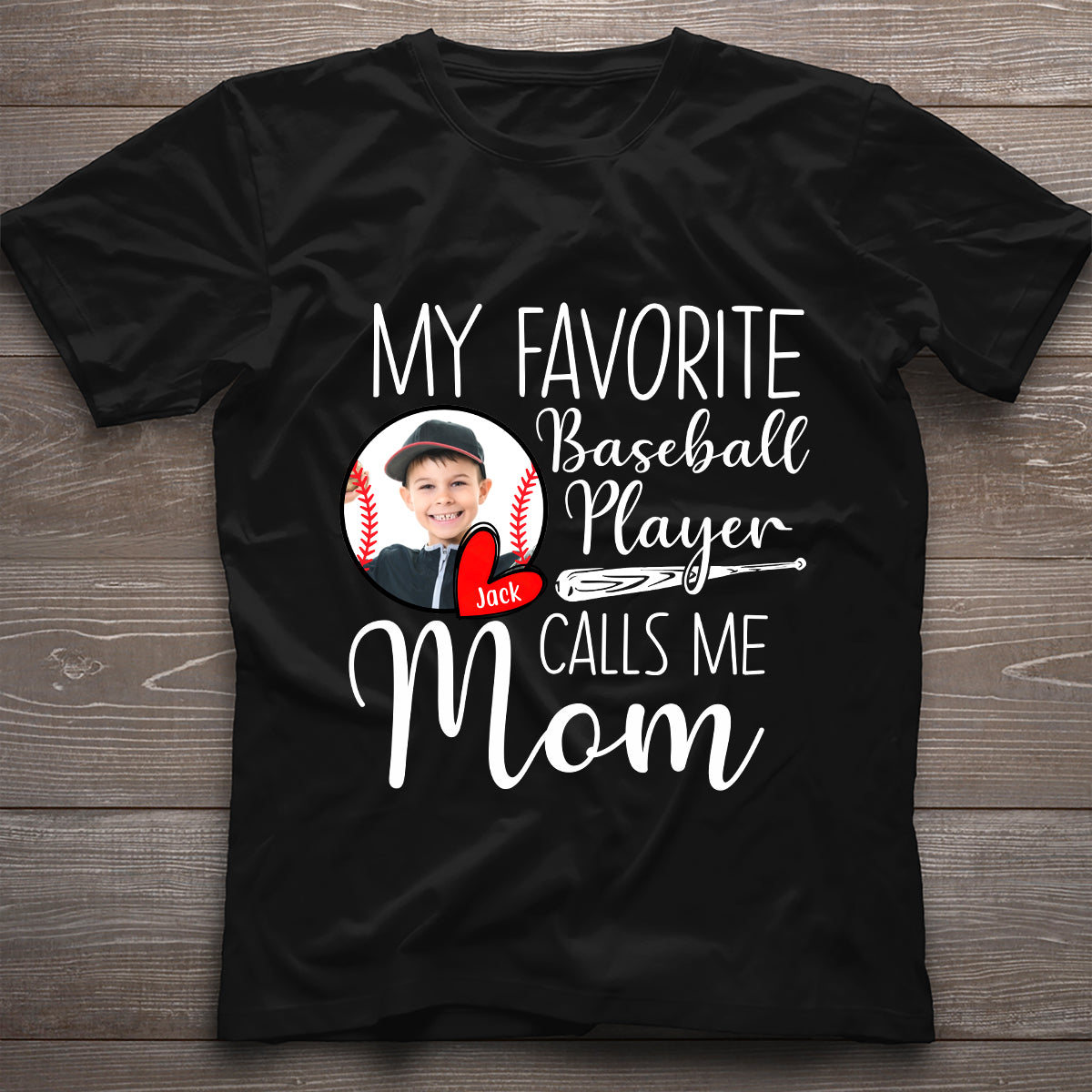My Favorite Player Call Me - Personalized Baseball T-shirt and Hoodie