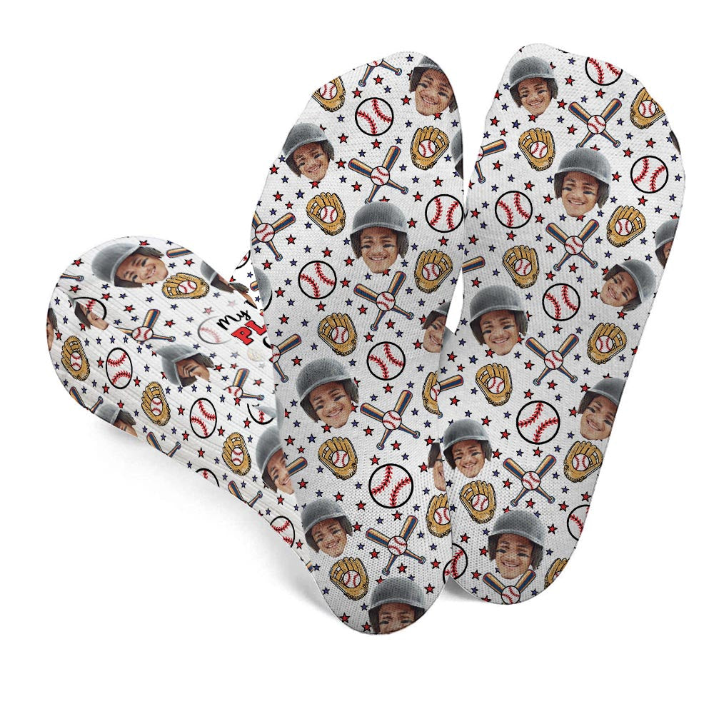 My Favorite Player - Personalized Baseball Socks
