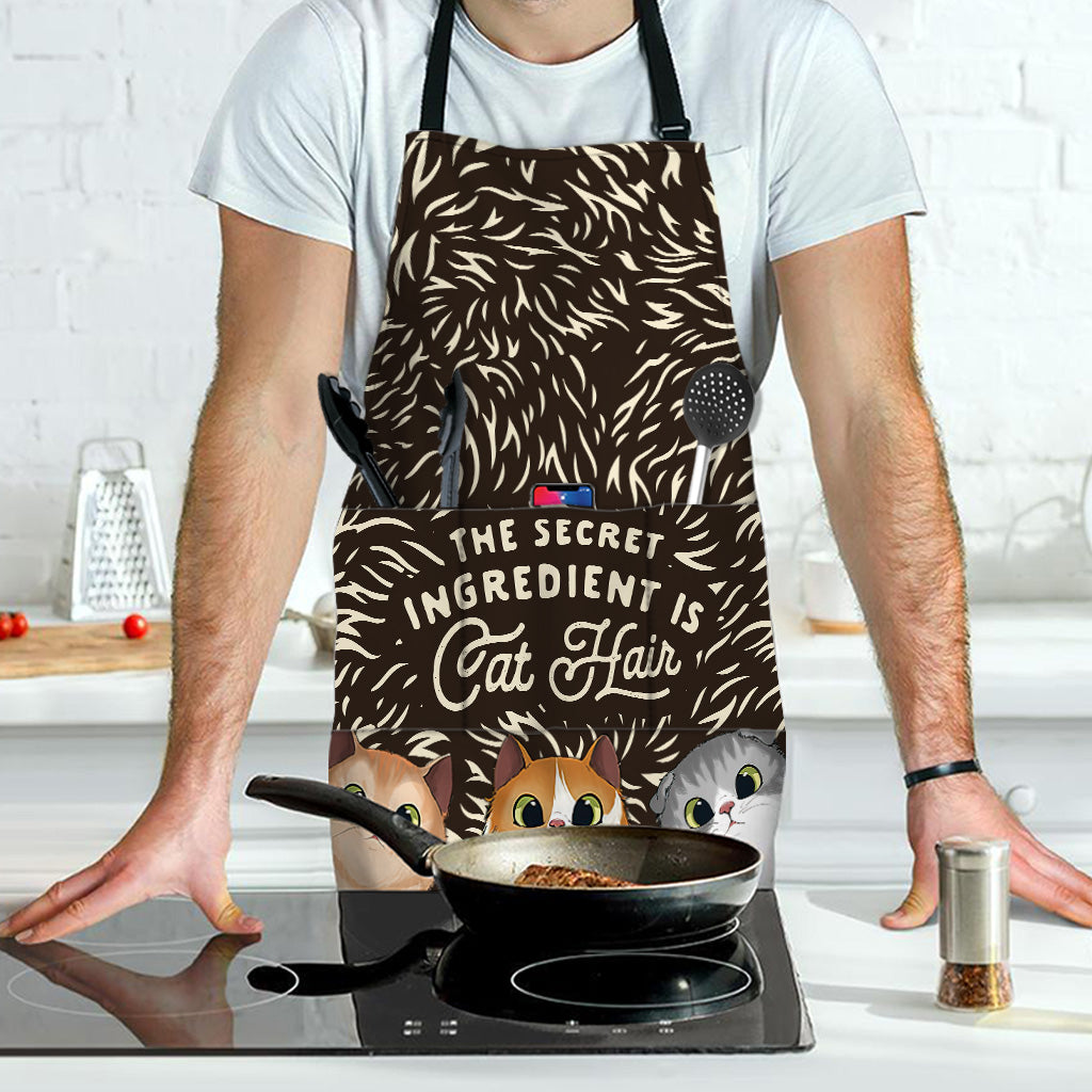 Secret Ingredient Cat Hair - Personalized Baking Apron