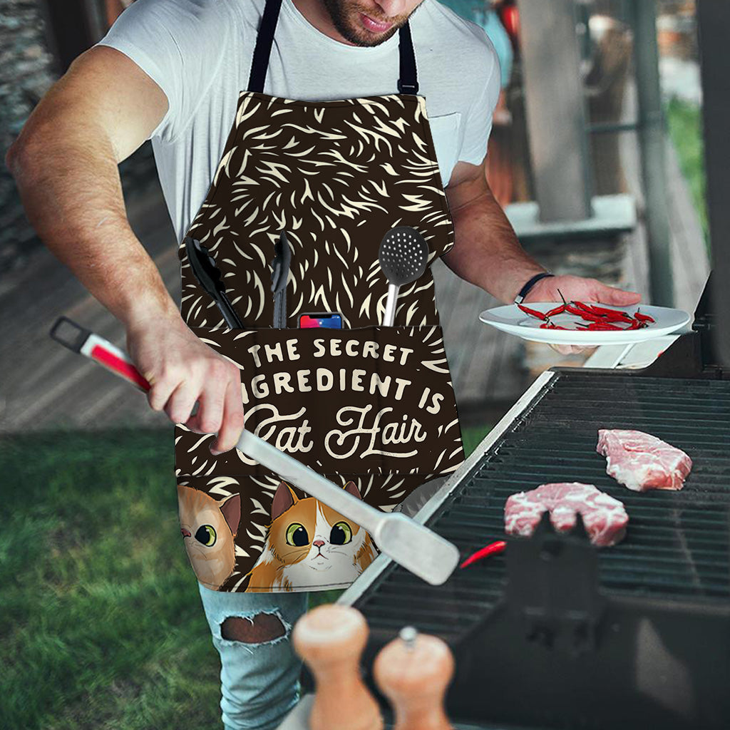 Secret Ingredient Cat Hair - Personalized Baking Apron