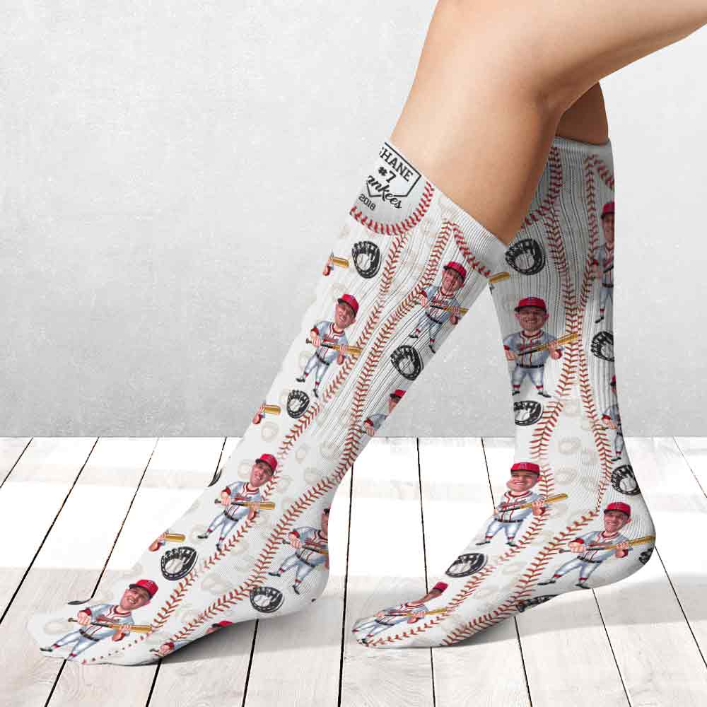 It's Baseball Season - Personalized Baseball Socks