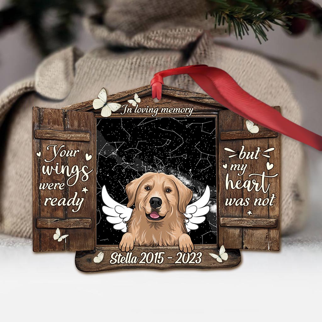In Loving Memory - Personalized Dog Ornament