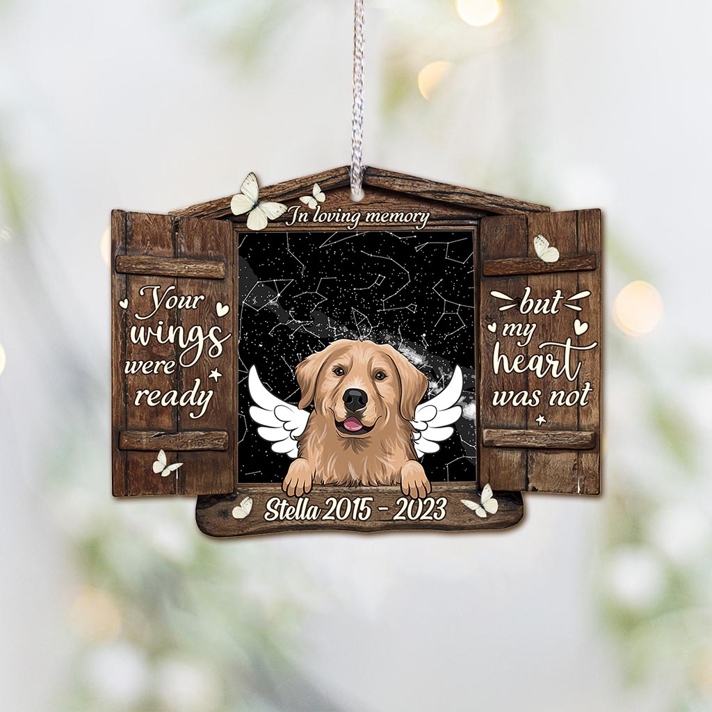 In Loving Memory - Personalized Dog Ornament