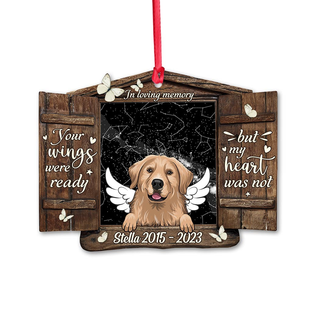 In Loving Memory - Personalized Dog Ornament