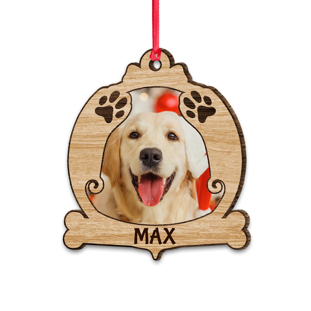 Lovely Cat Dog Paws - Personalized Christmas Ornament (Printed On Both Sides)