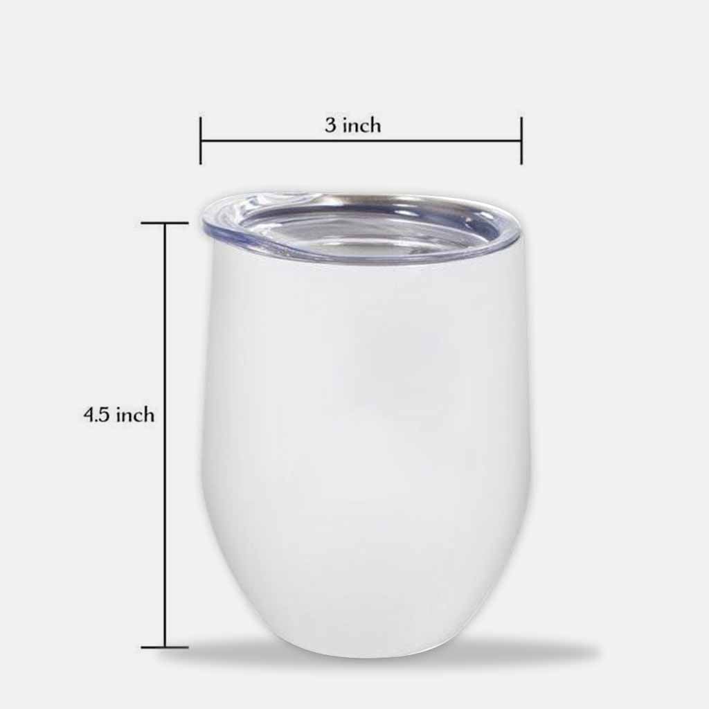 You Know What Rhymes With Camping - Personalized Wine Tumbler