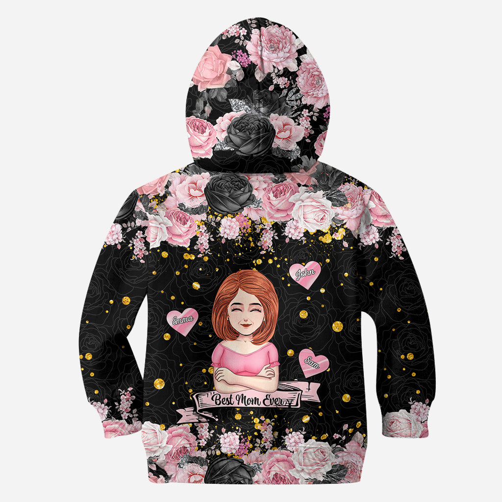 Best Mum Ever - Personalized Mother's Day Mother All Over T-shirt and Hoodie