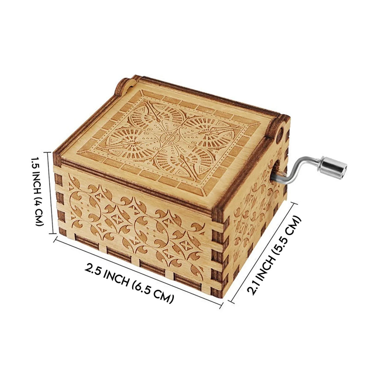 You Are My Sunshine - Gift for mom, grandma, granddaughter, friend, sister - Personalized Hand Crank Music Box