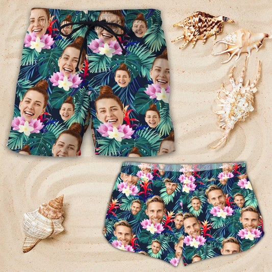 You & Me We Got This - Personalized Couple Men Shorts and Women Shorts