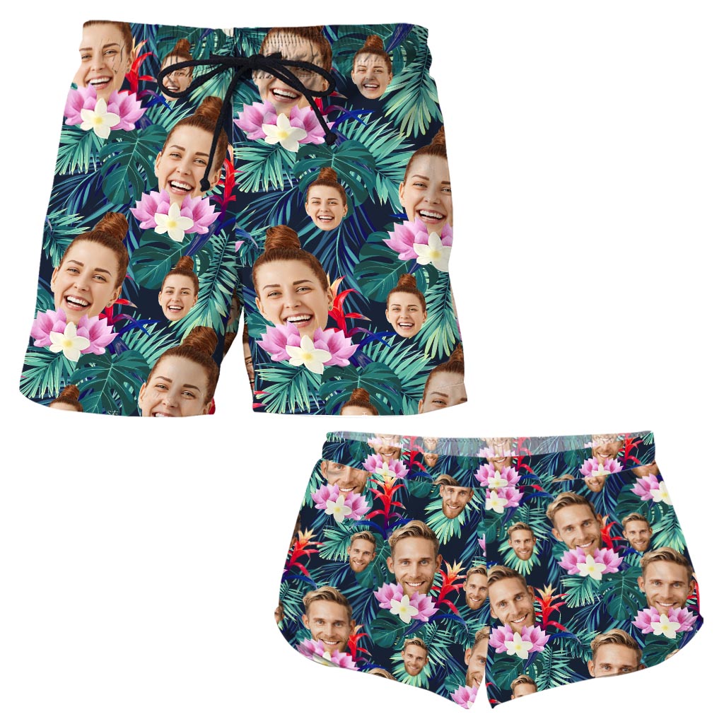 You & Me We Got This - Personalized Couple Men Shorts and Women Shorts