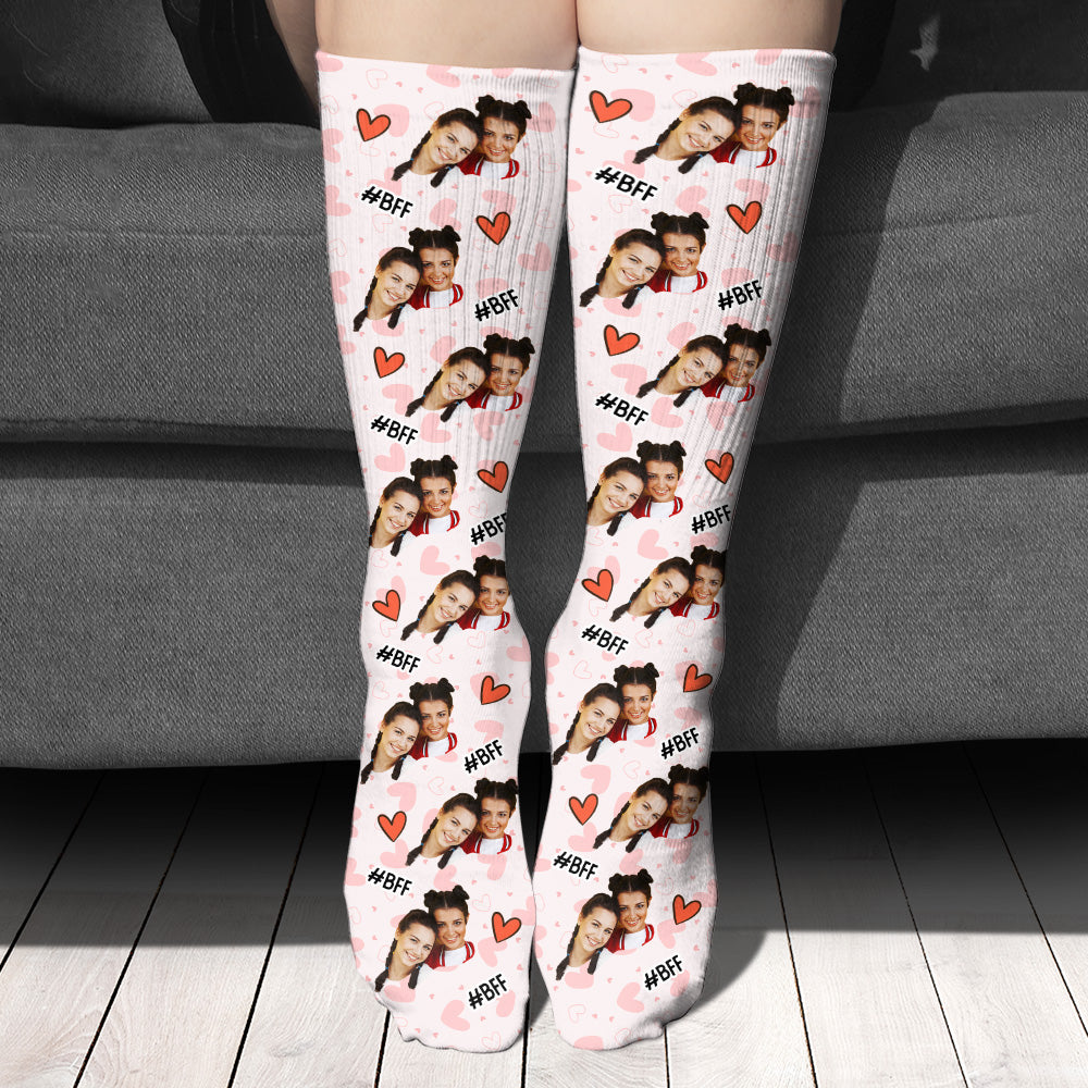 Besties Forever - Personalized Bestie Socks
