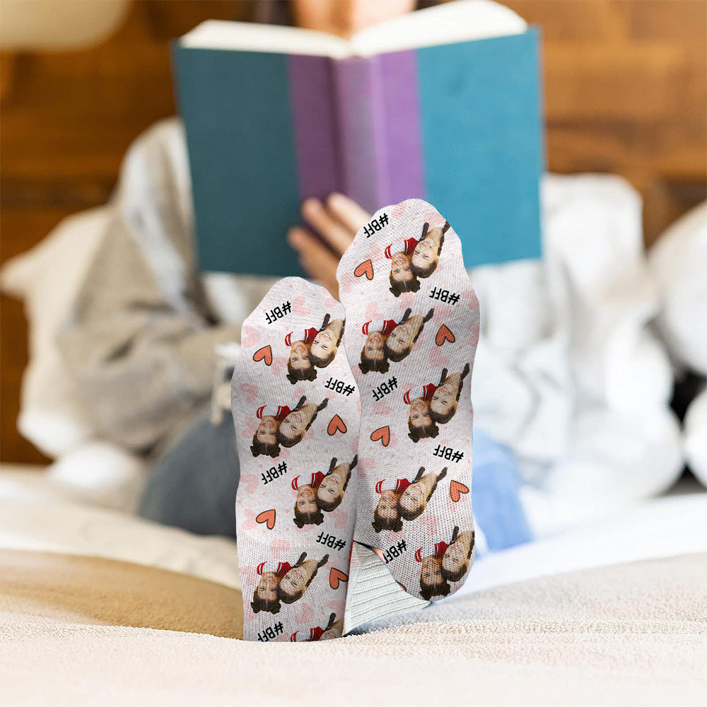 Besties Forever - Personalized Bestie Socks