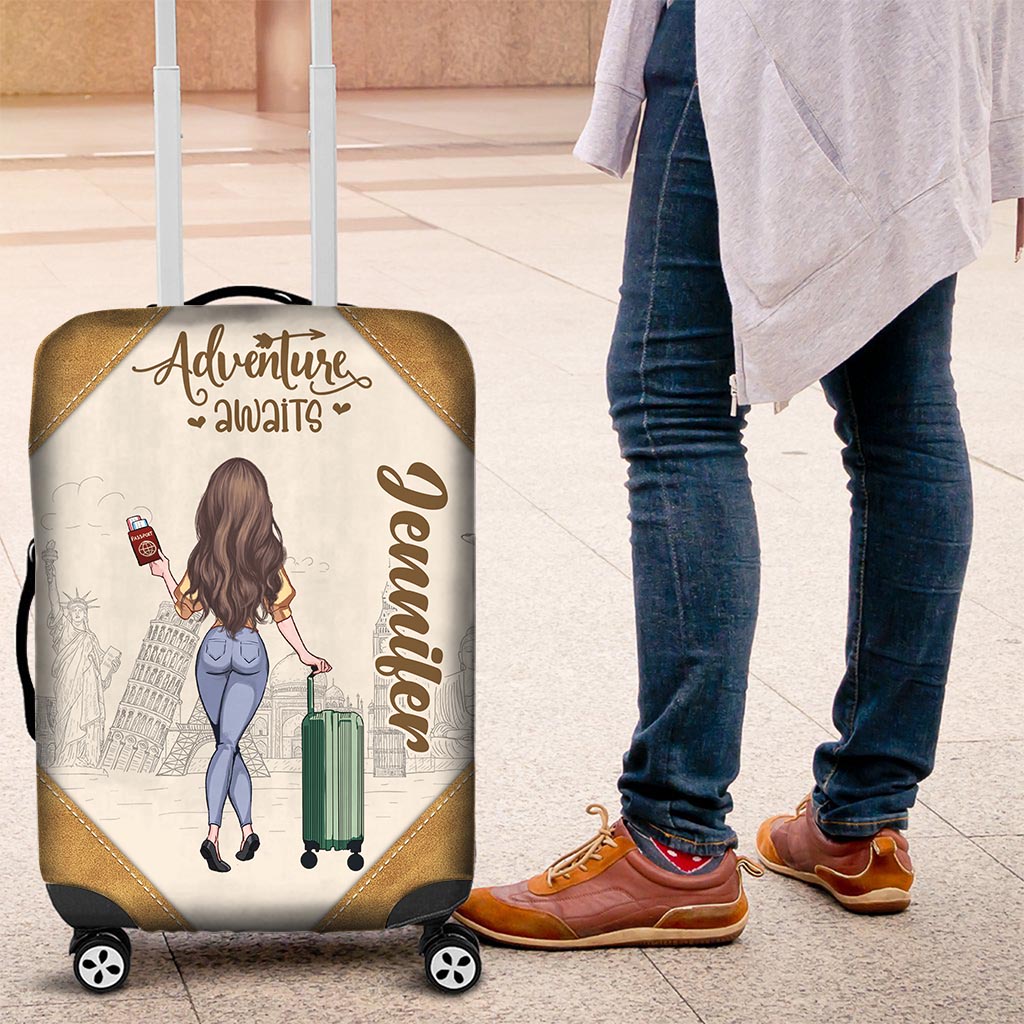 Collect Moments Not Things - Personalized Travelling Luggage Cover