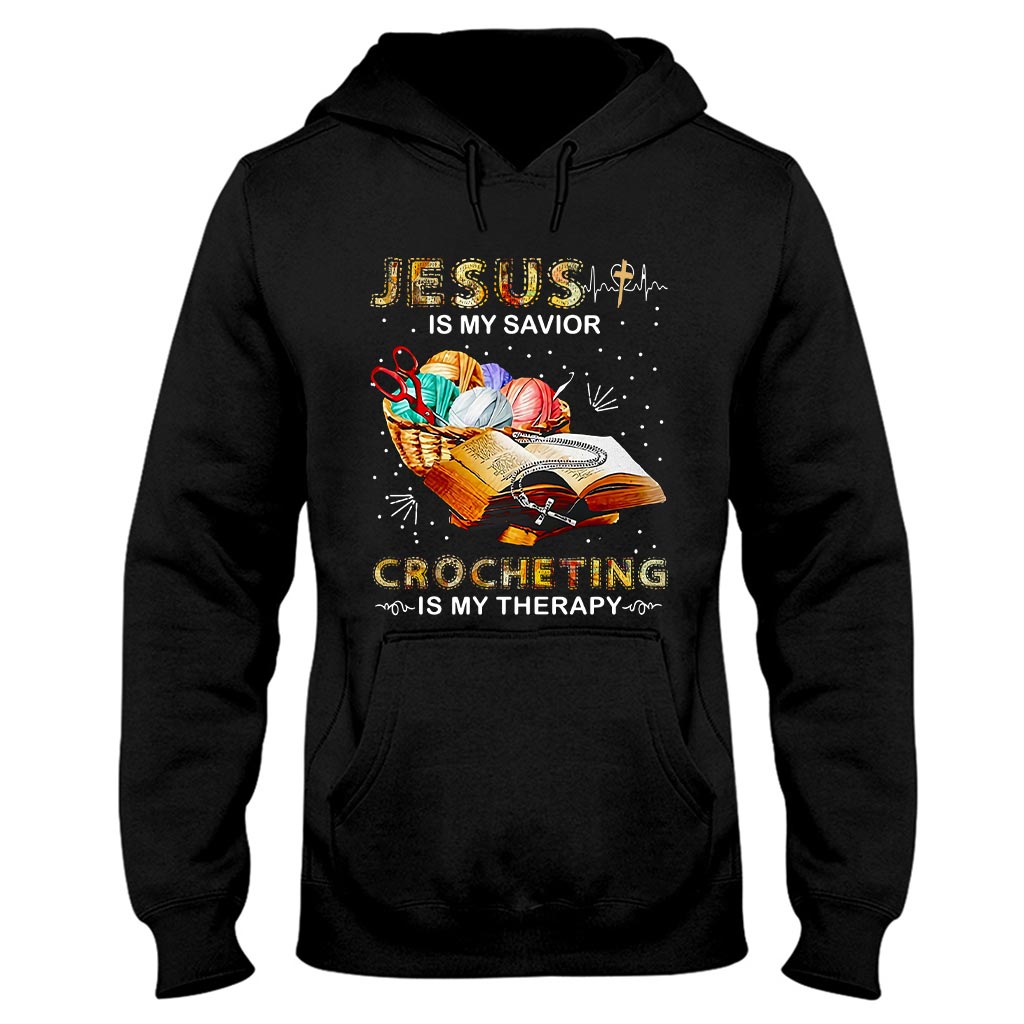 Jesus And Crocheting T-shirt And Hoodie 062021