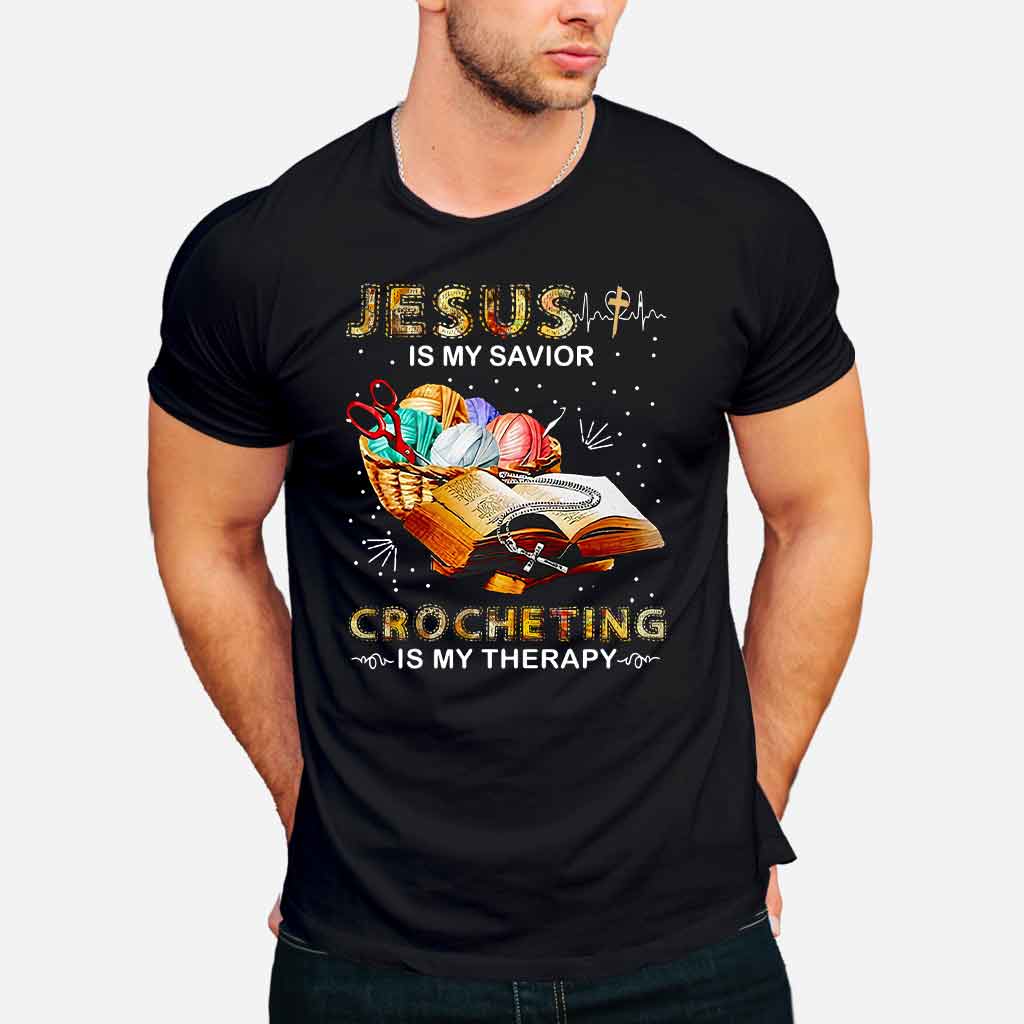 Jesus And Crocheting T-shirt And Hoodie 062021