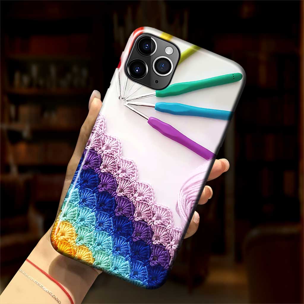 Knitting 3D Pattern Print Phone Case 062021
