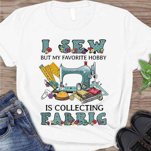 Collecting Fabric  - Sewing T-shirt And Hoodie 062021