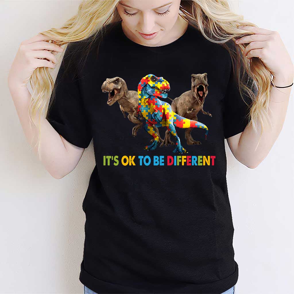 It's Ok To Be Different - Autism Awareness T-shirt And Hoodie 062021