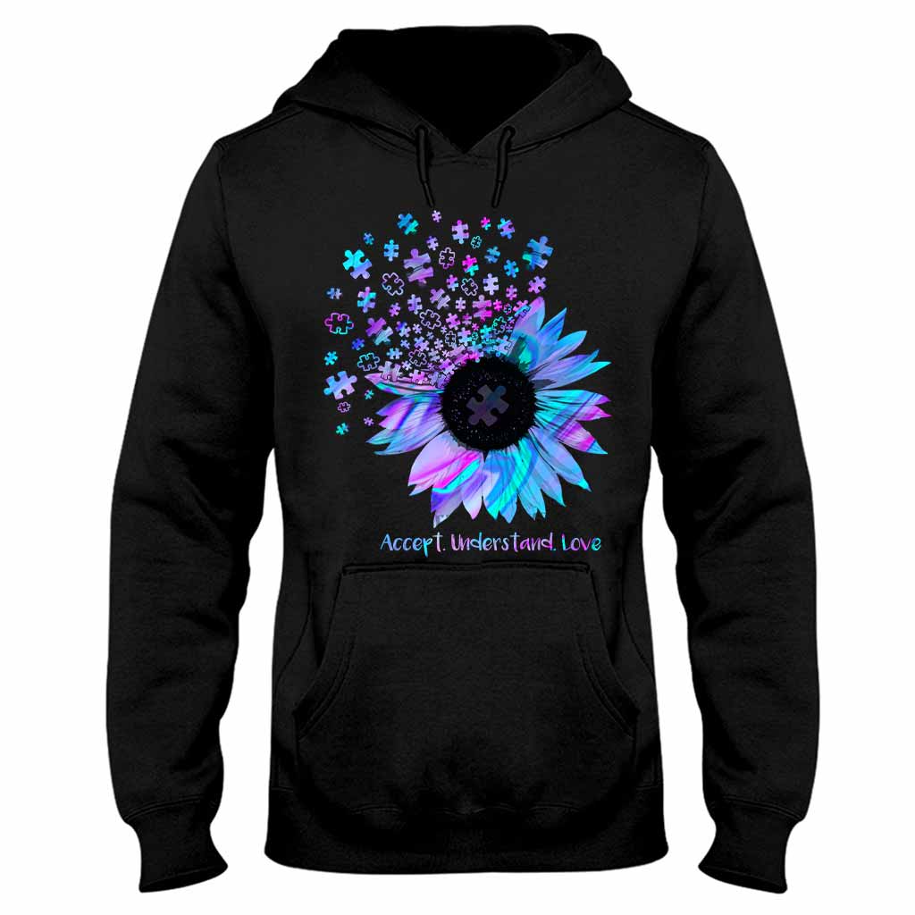 Accept Understand Love - Autism Awareness T-shirt And Hoodie 062021