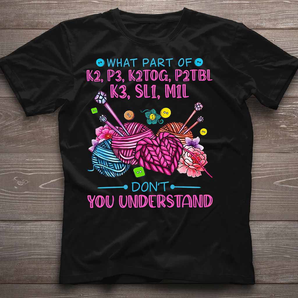 Understand  - Knitting T-shirt And Hoodie 062021