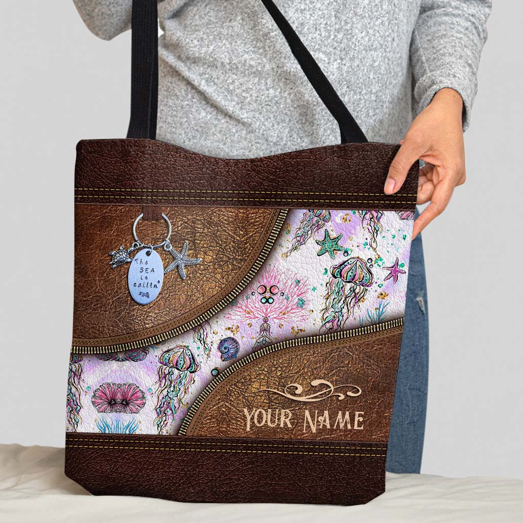 Love Sea Personalized Tote Bag