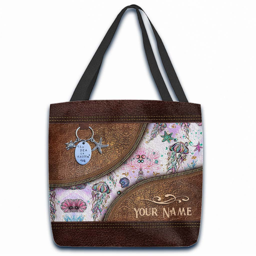Love Sea Personalized Tote Bag