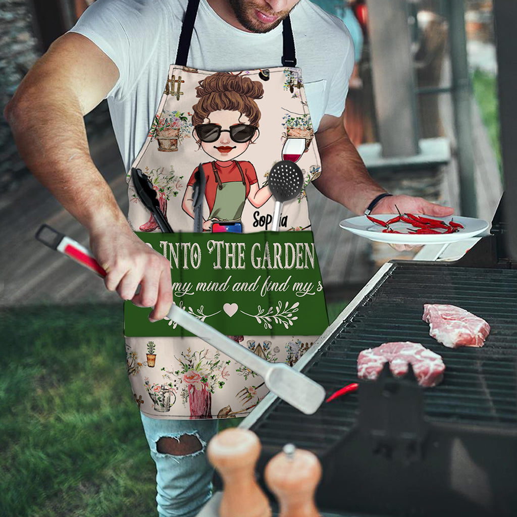 And Into The Garden I Go - Personalized Gardening Apron