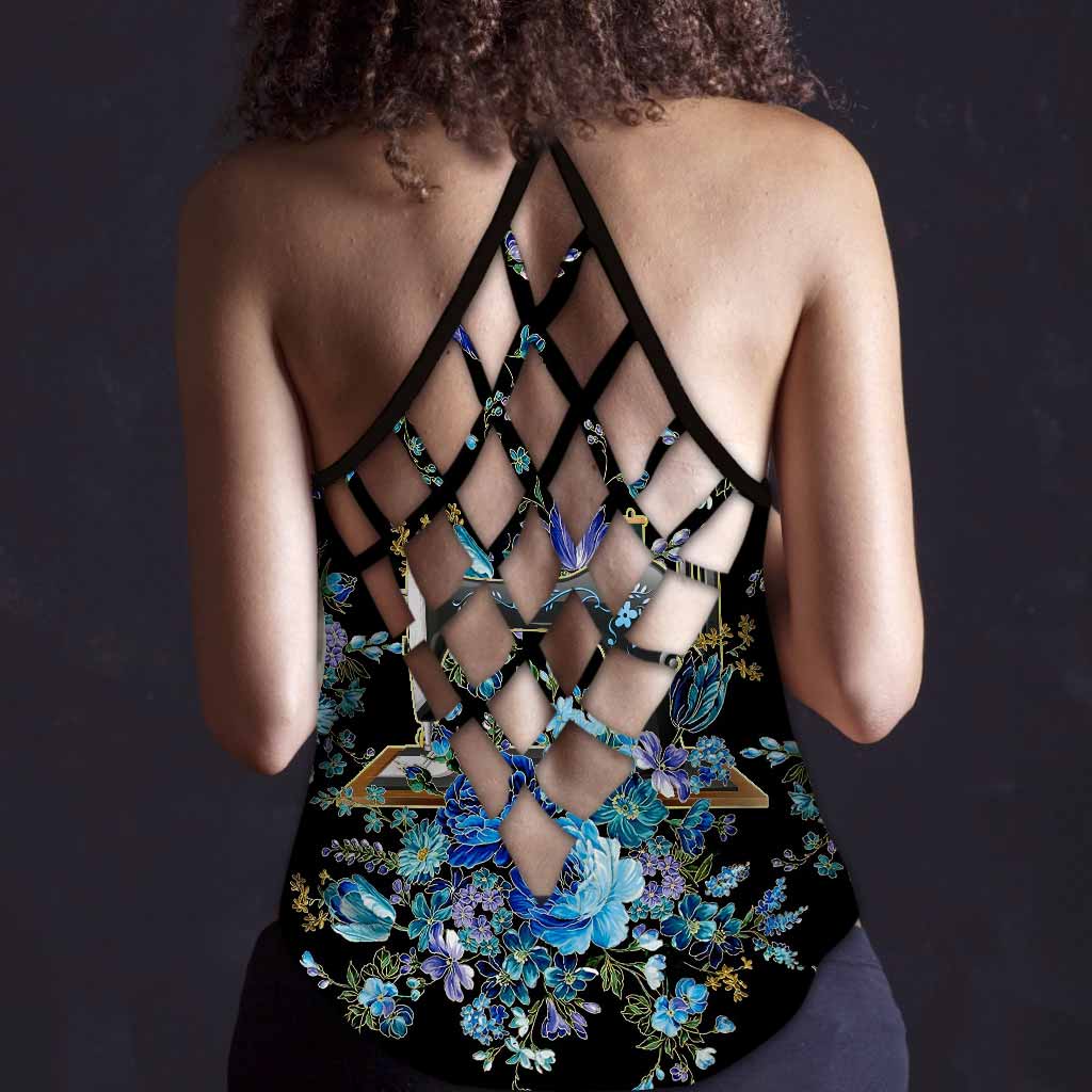 Pedal To The Metal  - Sewing Cross Tank Top